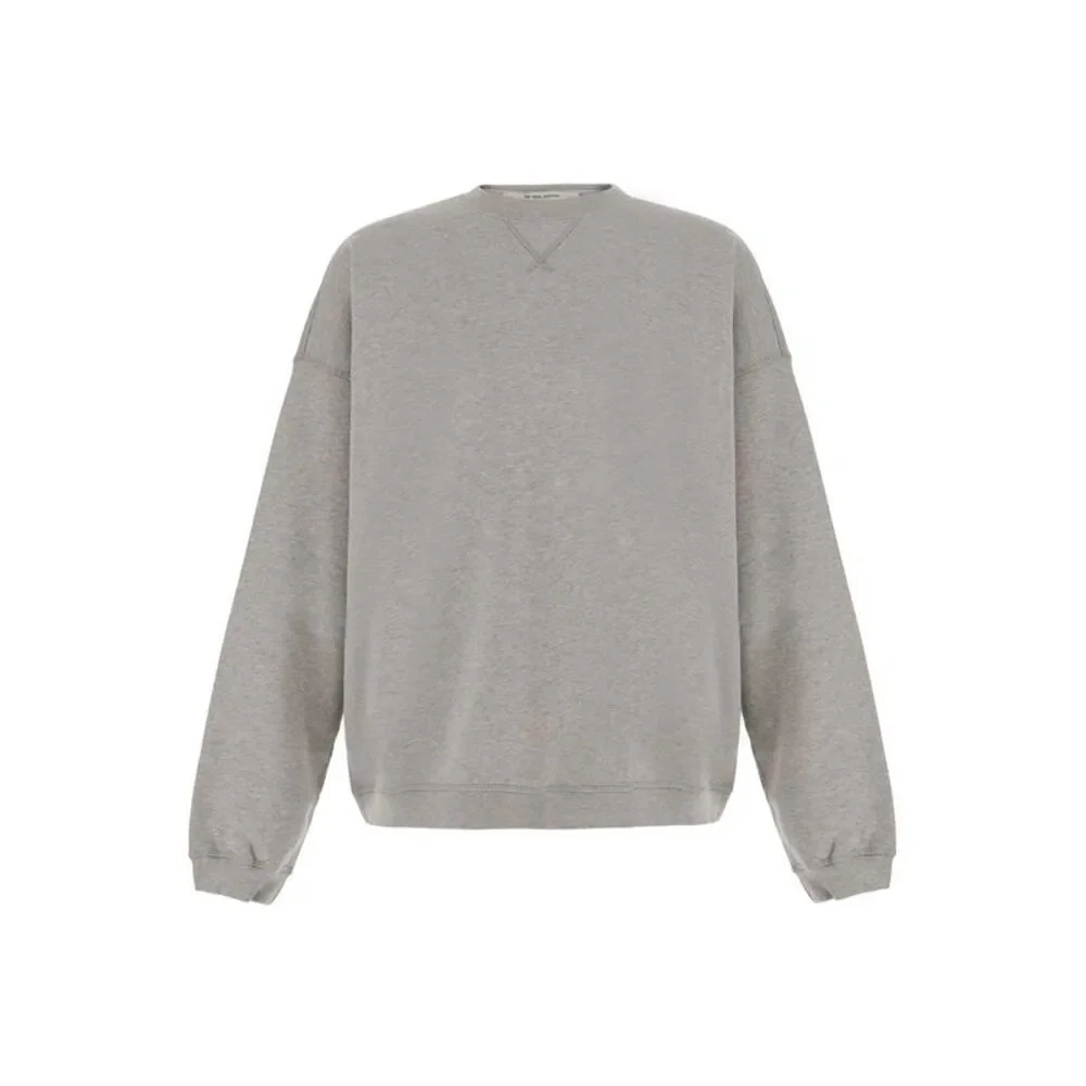 Golden Goose Men Hooded Sweatshirt With Pockets Gray Men